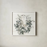Modern Farmhouse XII by Anne Tavoletti. Shown in a crisp white glass frame for a clean and minimalist style. Available as an archival giclee rolled canvas, fine art paper, or poster print. SKU 47345a.