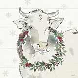Modern Farmhouse XII Christmas by Anne Tavoletti. SKU 48235a. Archival Giclee Fine art print for wall decor.