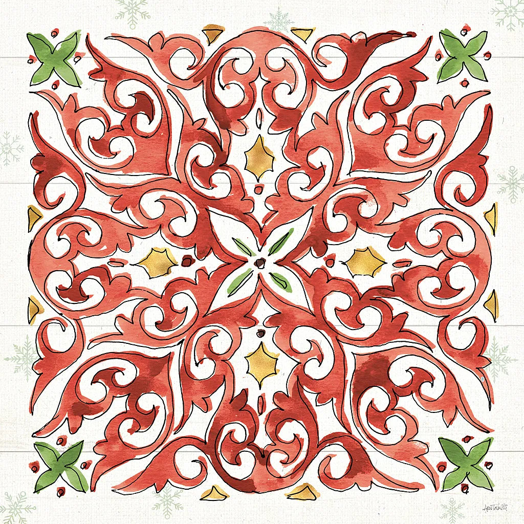 Modern Farmhouse XIV Christmas by Anne Tavoletti. SKU 48237a. Archival Giclee Fine art print for wall decor.