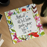 Most of All Floral by Anne Tavoletti. Shown as a detailed flat fine art print, highlighting archival giclee quality. Available as an archival giclee rolled canvas, fine art paper, or poster print. SKU 59323a.