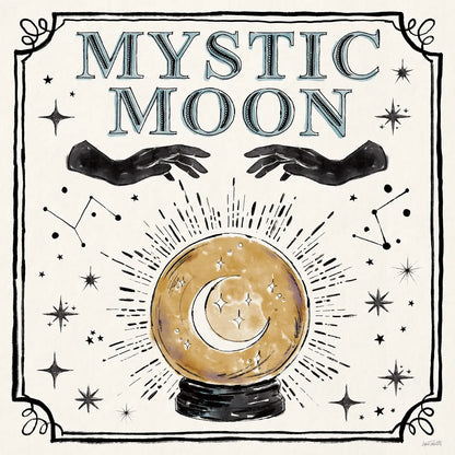 Mystic Moon IV by Anne Tavoletti. SKU 83357a. Archival Giclee Fine art print for wall decor.