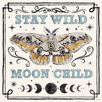 Mystic Moon V by Anne Tavoletti. SKU 83358a. Archival Giclee Fine art print for wall decor.