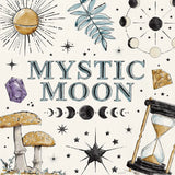 Mystic Moon VIII by Anne Tavoletti. SKU 83361a. Archival Giclee Fine art print for wall decor.
