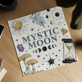 Mystic Moon VIII by Anne Tavoletti. Shown as a detailed flat fine art print, highlighting archival giclee quality. Available as an archival giclee rolled canvas, fine art paper, or poster print. SKU 83361a.