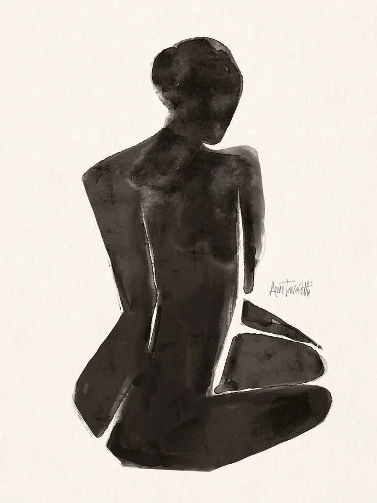 Neutral Nudes I Crop by Anne Tavoletti