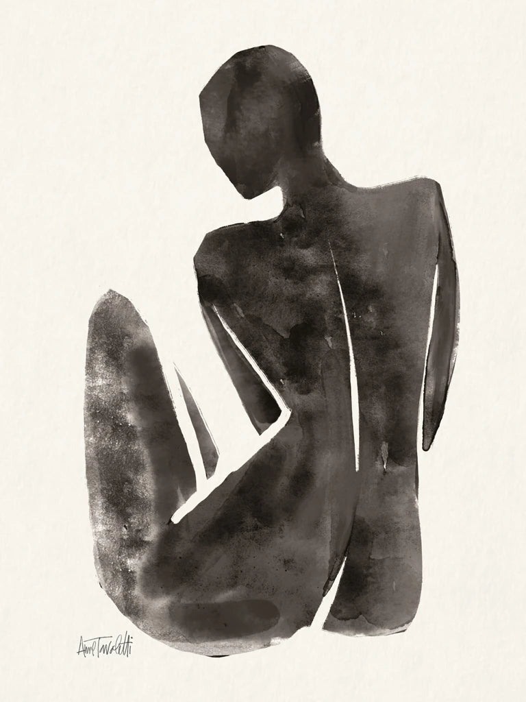 Neutral Nudes II Crop by Anne Tavoletti
