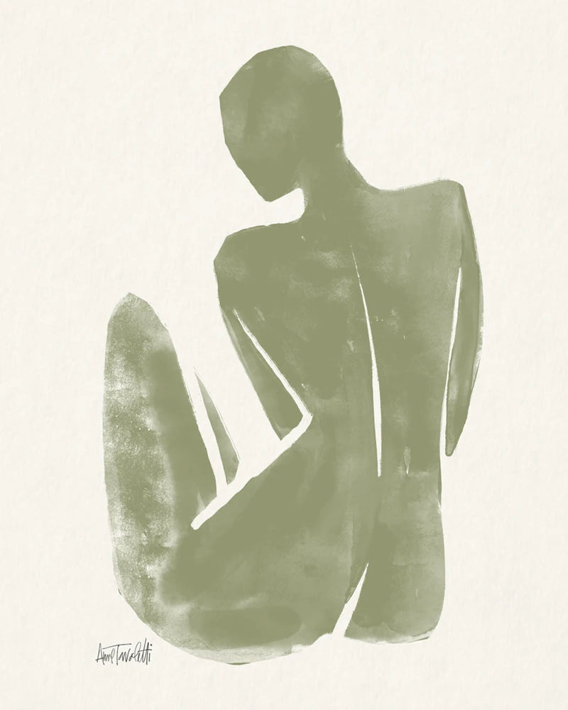 Neutral Nudes II Sage by Anne Tavoletti