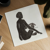 Neutral Nudes III by Anne Tavoletti. Shown as a detailed flat fine art print, highlighting archival giclee quality. Available as an archival giclee rolled canvas, fine art paper, or poster print. SKU 75941a.