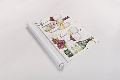 Oaked and Aged I by Anne Tavoletti. shown as a rolled paper print. Available as archival giclee rolled canvas, fine art paper, or poster print. SKU 52233i.