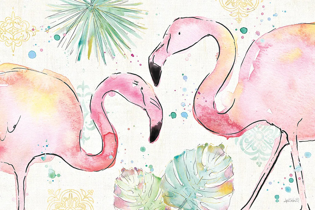 Palm Passion I by Anne Tavoletti. SKU 29023i. Archival Giclee Fine art print for wall decor.