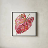 Palm Springs II by Anne Tavoletti. Shown in a sleek black glass frame for a contemporary gallery look. Available as an archival giclee rolled canvas, fine art paper, or poster print. SKU 95658a.