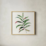 Palm Springs III by Anne Tavoletti. Shown in a natural wood glass frame for a timeless modern aesthetic. Available as an archival giclee rolled canvas, fine art paper, or poster print. SKU 95659a.