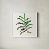 Palm Springs III by Anne Tavoletti. Shown in a crisp white glass frame for a clean and minimalist style. Available as an archival giclee rolled canvas, fine art paper, or poster print. SKU 95659a.