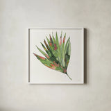 Palm Springs IV by Anne Tavoletti. Shown in a crisp white glass frame for a clean and minimalist style. Available as an archival giclee rolled canvas, fine art paper, or poster print. SKU 95660a.