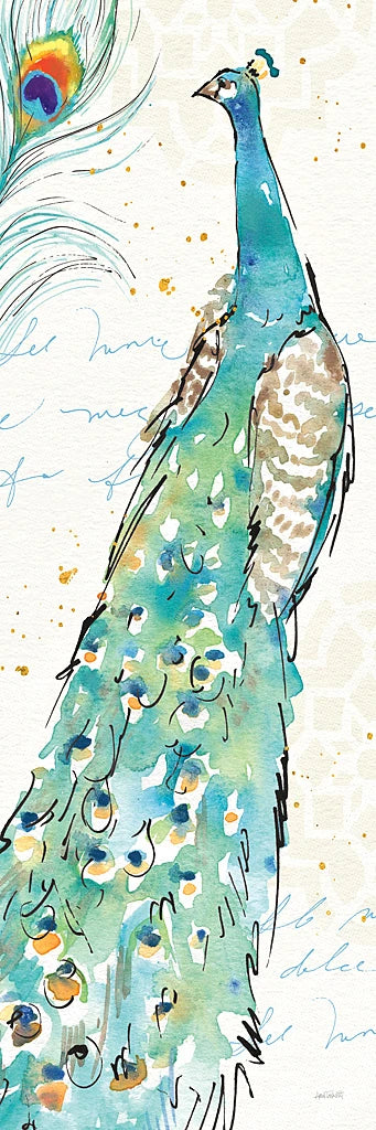 Peacock Garden III by Anne Tavoletti