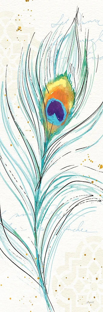 Peacock Garden V by Anne Tavoletti
