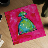 Perfume I by Anne Tavoletti. Shown as a detailed flat fine art print, highlighting archival giclee quality. Available as an archival giclee rolled canvas, fine art paper, or poster print. SKU 11916a.
