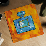 Perfume II by Anne Tavoletti. Shown as a detailed flat fine art print, highlighting archival giclee quality. Available as an archival giclee rolled canvas, fine art paper, or poster print. SKU 11917a.