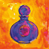 Perfume IV by Anne Tavoletti. SKU 11919a. Archival Giclee Fine art print for wall decor.