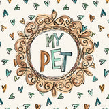 Pet Sentiments II by Anne Tavoletti. SKU 89393a. Archival Giclee Fine art print for wall decor.