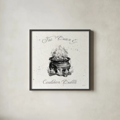 Phantoms of the Night II by Anne Tavoletti. Shown in a sleek black glass frame for a contemporary gallery look. Available as an archival giclee rolled canvas, fine art paper, or poster print. SKU 55945a.