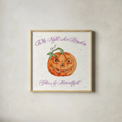 Phantoms of the Night III Color by Anne Tavoletti. Shown in a natural wood glass frame for a timeless modern aesthetic. Available as an archival giclee rolled canvas, fine art paper, or poster print. SKU 55955a.