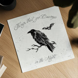 Phantoms of the Night V by Anne Tavoletti. Shown as a detailed flat fine art print, highlighting archival giclee quality. Available as an archival giclee rolled canvas, fine art paper, or poster print. SKU 55948a.