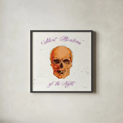 Phantoms of the Night VII Color by Anne Tavoletti. Shown in a sleek black glass frame for a contemporary gallery look. Available as an archival giclee rolled canvas, fine art paper, or poster print. SKU 55959a.