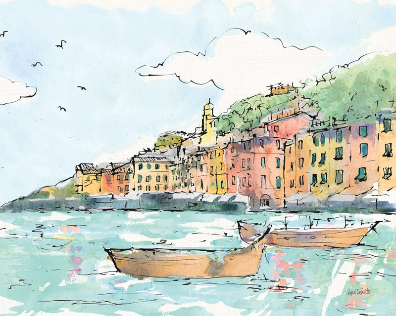 Portofino I Crop by Anne Tavoletti