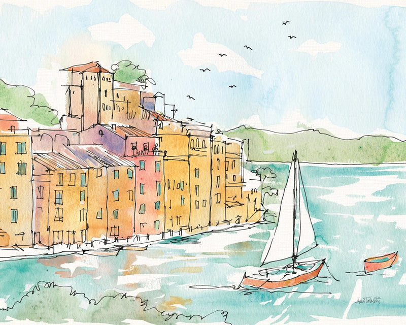 Portofino II Crop by Anne Tavoletti