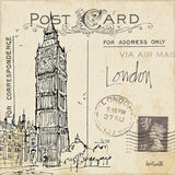 Postcard Sketches II by Anne Tavoletti. SKU 15854a. Archival Giclee Fine art print for wall decor.