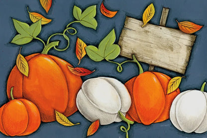 Pumpkin Patch by Anne Tavoletti. SKU 26710i. Archival Giclee Fine art print for wall decor.