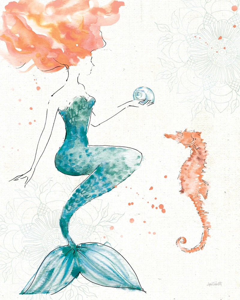 Sea Sirens I No Words by Anne Tavoletti