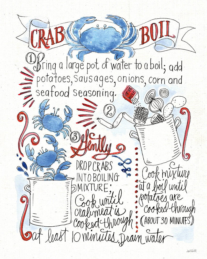 Seafood Shanty IV by Anne Tavoletti
