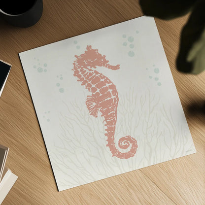 Seaside Style II by Anne Tavoletti. Shown as a detailed flat fine art print, highlighting archival giclee quality. Available as an archival giclee rolled canvas, fine art paper, or poster print. SKU 80252a.