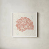 Seaside Style IX by Anne Tavoletti. Shown in a crisp white glass frame for a clean and minimalist style. Available as an archival giclee rolled canvas, fine art paper, or poster print. SKU 80259a.