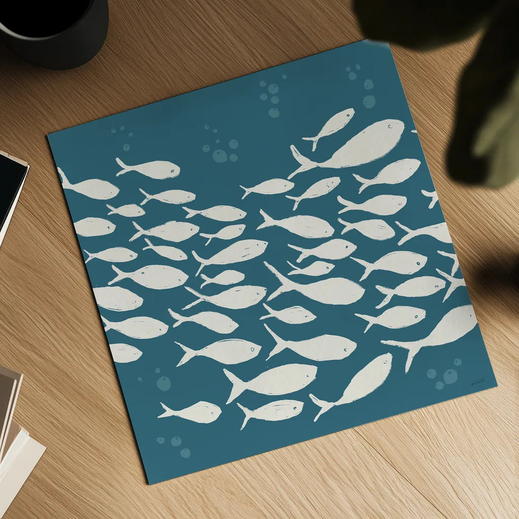 Seaside Style VI by Anne Tavoletti. Shown as a detailed flat fine art print, highlighting archival giclee quality. Available as an archival giclee rolled canvas, fine art paper, or poster print. SKU 80256a.