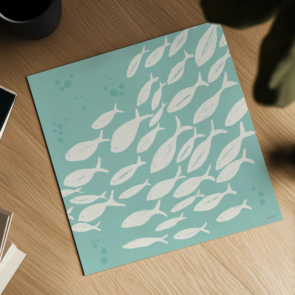 Seaside Style VII by Anne Tavoletti. Shown as a detailed flat fine art print, highlighting archival giclee quality. Available as an archival giclee rolled canvas, fine art paper, or poster print. SKU 80257a.