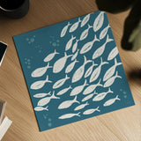 Seaside Style VII v2 Dark by Anne Tavoletti. Shown as a detailed flat fine art print, highlighting archival giclee quality. Available as an archival giclee rolled canvas, fine art paper, or poster print. SKU 100616a.