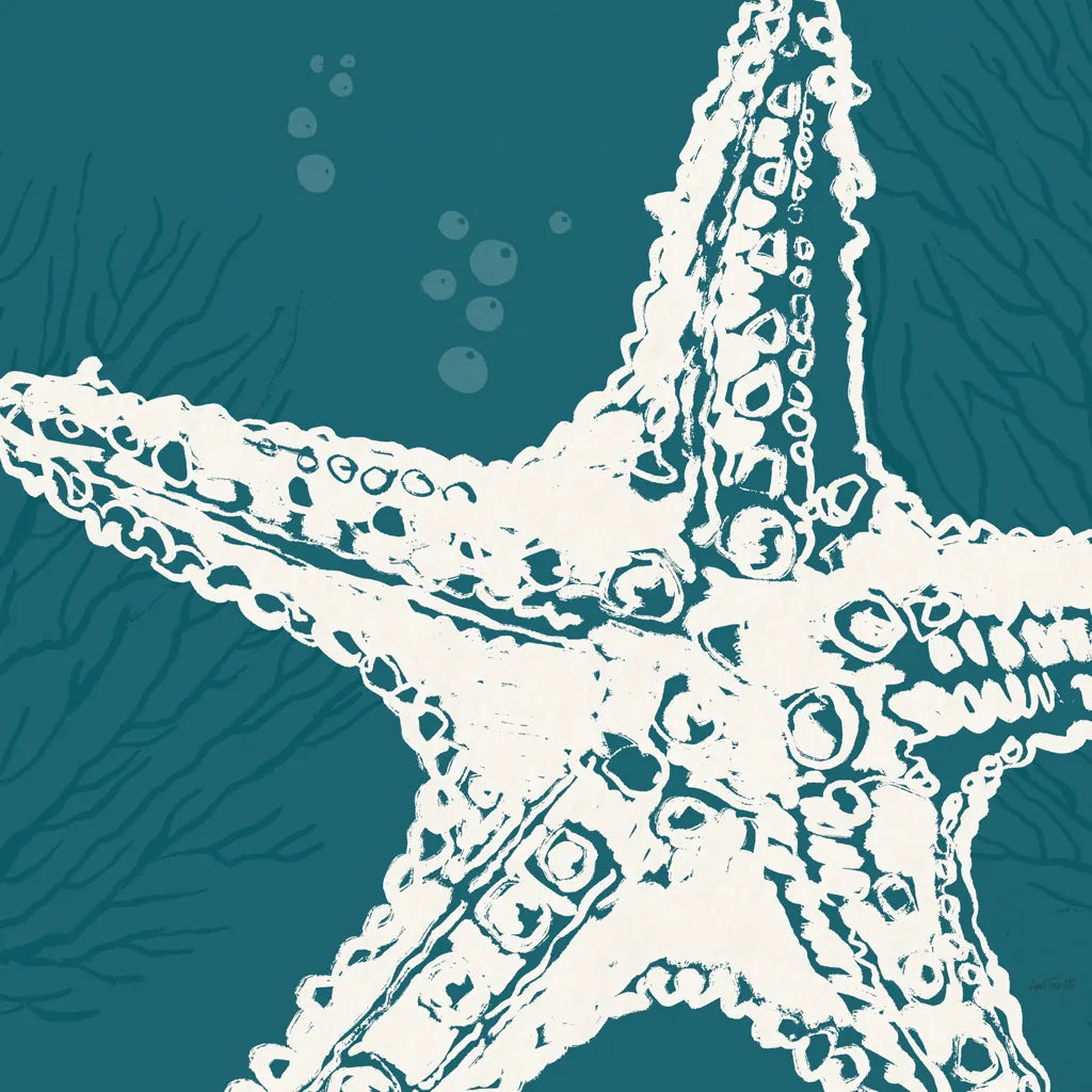 Seaside Style XIII by Anne Tavoletti. SKU 80263a. Archival Giclee Fine art print for wall decor.