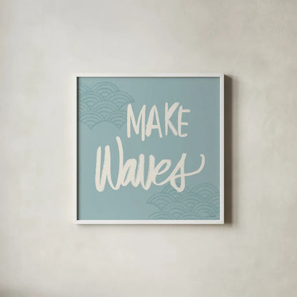 Seaside Style XVII by Anne Tavoletti. Shown in a crisp white glass frame for a clean and minimalist style. Available as an archival giclee rolled canvas, fine art paper, or poster print. SKU 80267a.