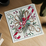 Seasonal Charm VI by Anne Tavoletti. Shown as a detailed flat fine art print, highlighting archival giclee quality. Available as an archival giclee rolled canvas, fine art paper, or poster print. SKU 36862a.