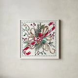 Seasonal Charm VI by Anne Tavoletti. Shown in a crisp white glass frame for a clean and minimalist style. Available as an archival giclee rolled canvas, fine art paper, or poster print. SKU 36862a.