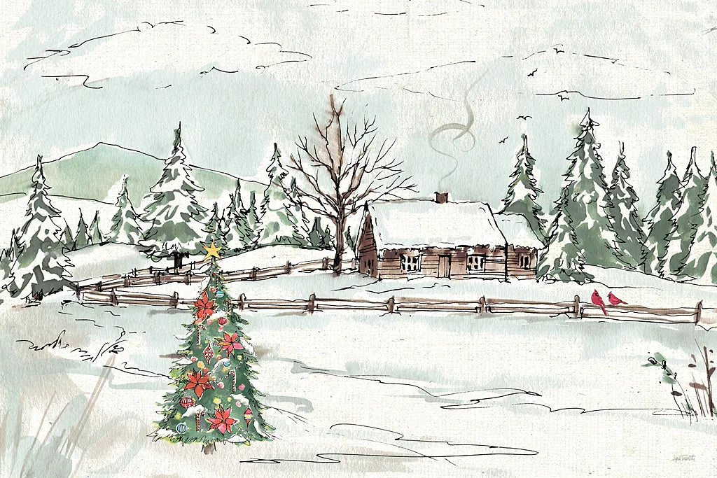 Seasonal Charm X by Anne Tavoletti. SKU 36866i. Archival Giclee Fine art print for wall decor.