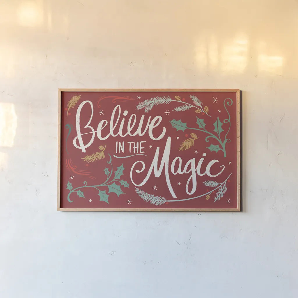 Seasonal Shades I Color by Anne Tavoletti. shown as a paper print in a natural frame. Available as a archival giclee rolled canvas, fine art paper, or poster print. SKU 81772i.