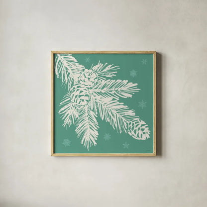 Seasonal Shades VI by Anne Tavoletti. Shown in a natural wood glass frame for a timeless modern aesthetic. Available as an archival giclee rolled canvas, fine art paper, or poster print. SKU 81764a.