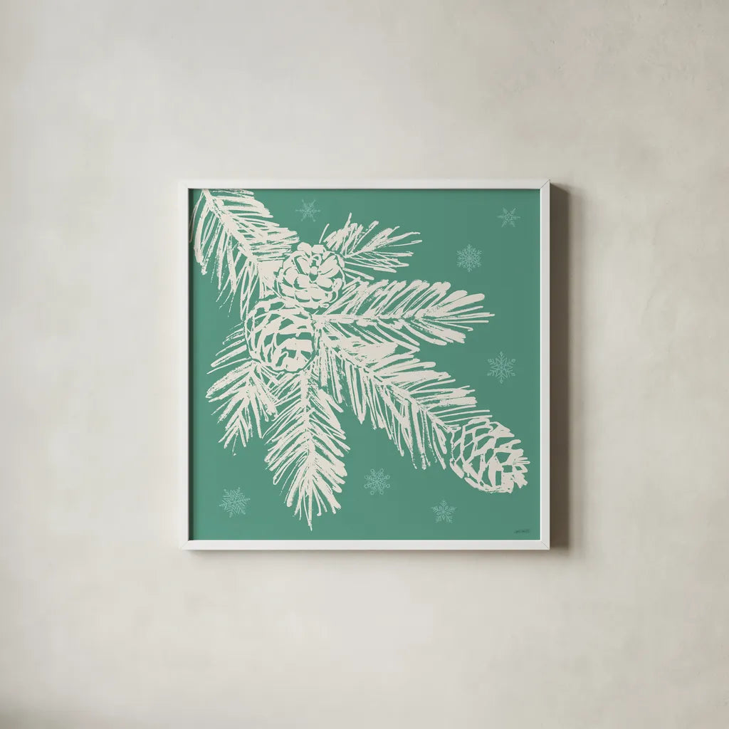 Seasonal Shades VI by Anne Tavoletti. Shown in a crisp white glass frame for a clean and minimalist style. Available as an archival giclee rolled canvas, fine art paper, or poster print. SKU 81764a.