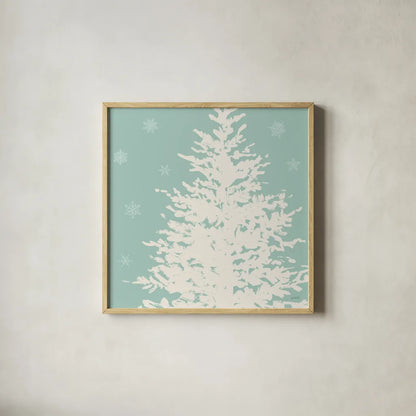 Seasonal Shades VII by Anne Tavoletti. Shown in a natural wood glass frame for a timeless modern aesthetic. Available as an archival giclee rolled canvas, fine art paper, or poster print. SKU 81765a.