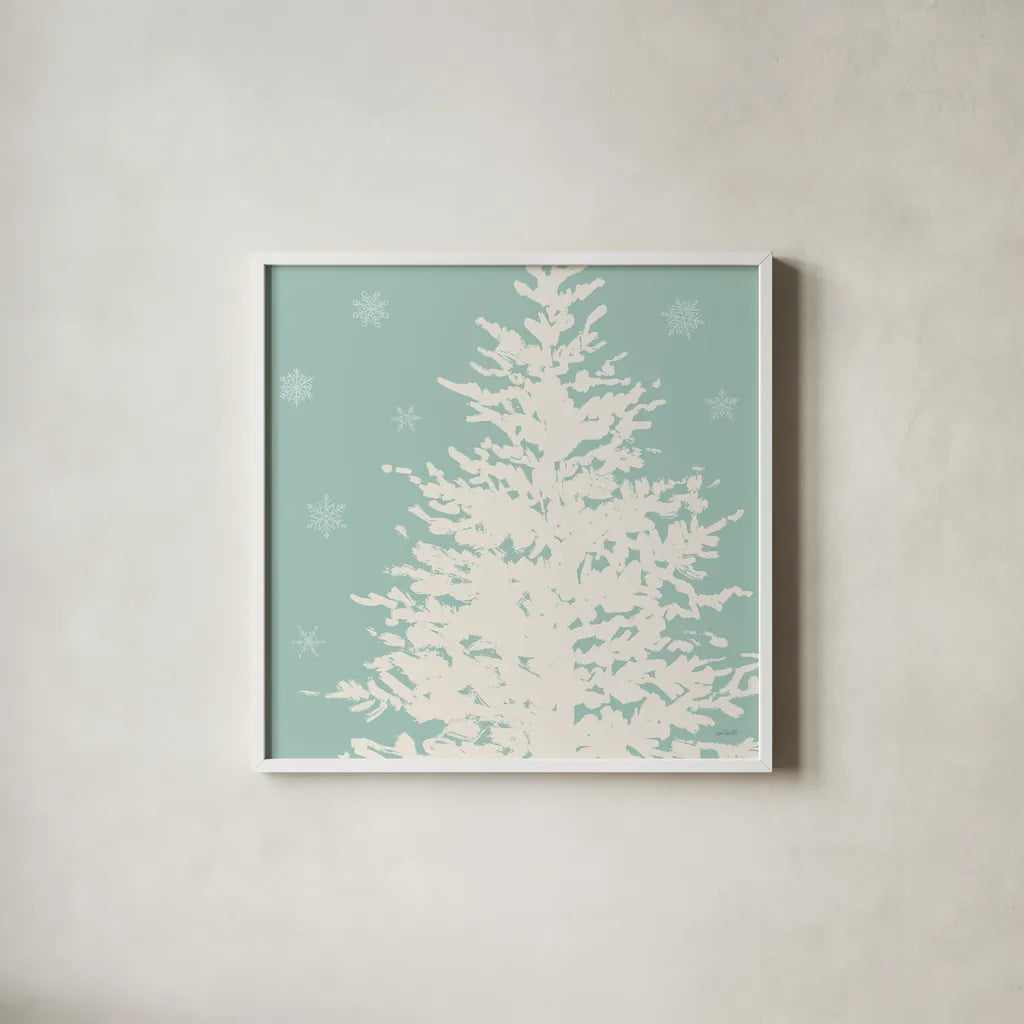 Seasonal Shades VII by Anne Tavoletti. Shown in a crisp white glass frame for a clean and minimalist style. Available as an archival giclee rolled canvas, fine art paper, or poster print. SKU 81765a.