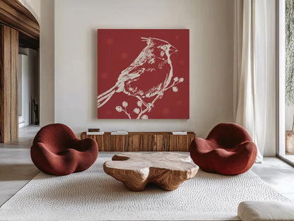 Seasonal Shades VIII by Anne Tavoletti. Shown as extra-large giant wall art in a modern living room. Available as an archival giclee rolled canvas, fine art paper, or poster print. SKU 81766a.